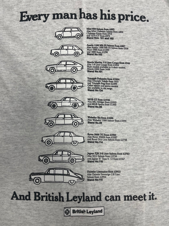 British Leyland Classic cars T-Shirt