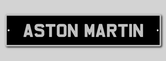 Aston Martin Number Plate