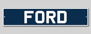 Ford Number Plate