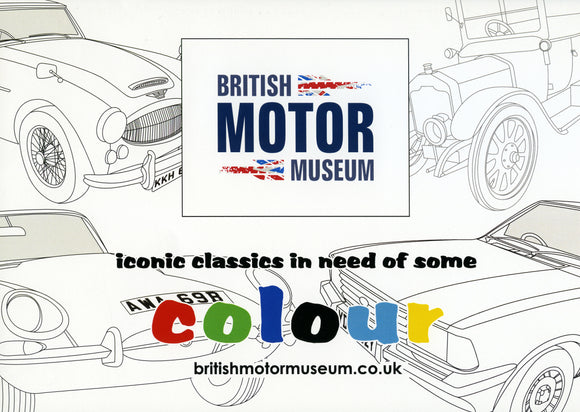 British Motor Museum Colouring Book