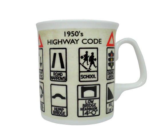 1950's Highway Code Mug