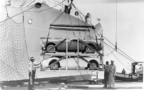 MGAs USA Dockyard 1956