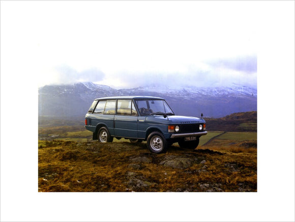 First Production Range Rover Number One 1970