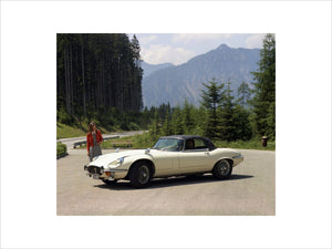 Jaguar E-Type V12 in Austria 1972